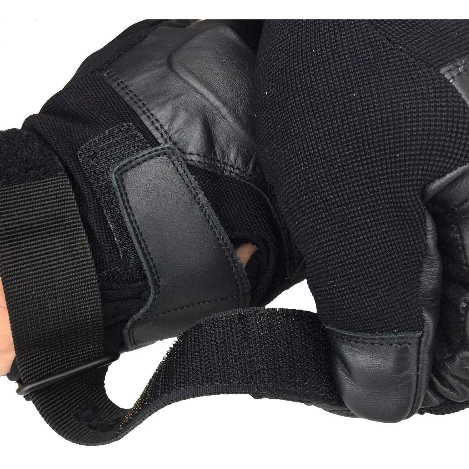 SecPro Shooter Special Touch Hard Knuckle Leather Gloves – Security Pro USA